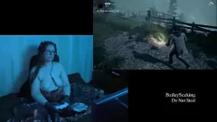 play La raluña Alan Wake de la morena tetona de Bailey - Part 2